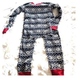 Hanna Anderson ski, winter pjs boy/girl size 10.